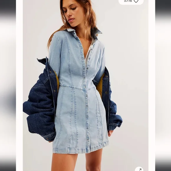 Free People Thea Mini Dress - Picture 4 of 6